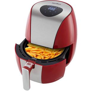 Fritadeira Britânia Air Fry Digital BFR03VI, 3.2L, 1500W, Vermelho – 110V