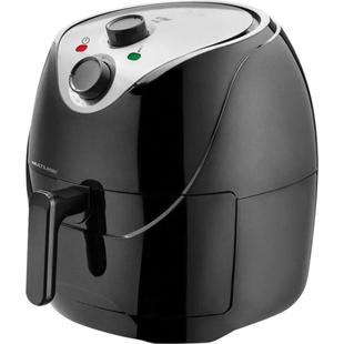 Fritadeira elétrica air fryer 127v 1700w 6,5l – ce125 – multilaser (preta)