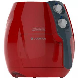 Fritadeira Eletrica Cadence Sem Oleo Perfect Fryer Colors 1250W Vermelha 110V FRT541-127