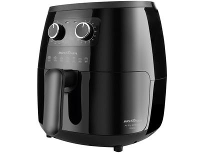 Fritadeira Elétrica sem Óleo/Air Fryer Britânia – BFR15P Preta 6L com Timer