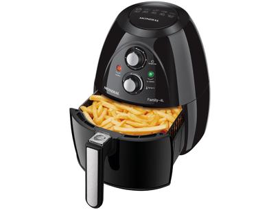 Fritadeira Elétrica Sem Óleo/Air Fryer Mondial – NAF-05 Preta 3,2L com Timer