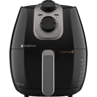 Fritadeira Elétrica Cook Fryer 2.6L Preta 1250W Cadence 220V
