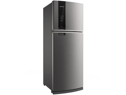 Promoções de Geladeiras Brastemp Geladeira/Refrigerador Brastemp Frost Free Inox Duplex 462L Painel Touch BRM56AKANA