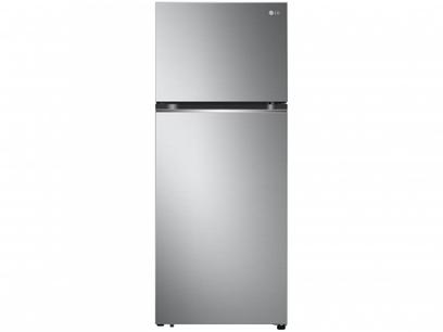 Geladeira/Refrigerador LG Frost Free Duplex Prata - 395L Top Freezer GM402BPL