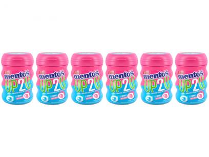 Goma de Mascar Mentos Pure Fresh Tutti-Frutti – Menta sem Açúcar 56g Display 6 Unidades