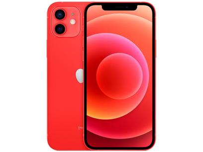 iPhone 12 Apple 64GB (PRODUCT)RED 6.1” – Câm. Dupla 12MP iOS + AirPods