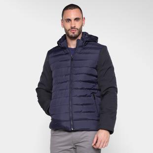 Jaqueta Broken Rules Puffer Capuz Removível Masculina