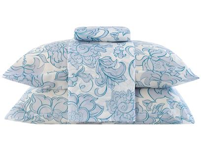 Jogo de Cama Queen Microfibra 170 Fios Premier Tulipa 4 Peças