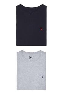 Kit 2 Camisetas Básicas Gota E Brasa Pica Pau Reserva