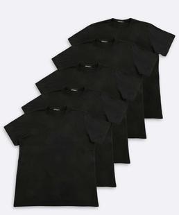 Kit 5 Camisetas Masculinas Básicas Manga Curta - DOOPLEX