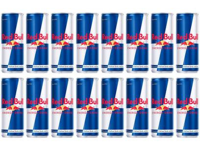 Kit Bebida Energética Red Bull Energy Drink 250ml - 16 Unidades
