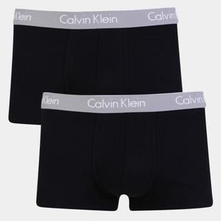 Kit de Cuecas Boxer Calvin Klein Trunk Cotton - 2 Peças