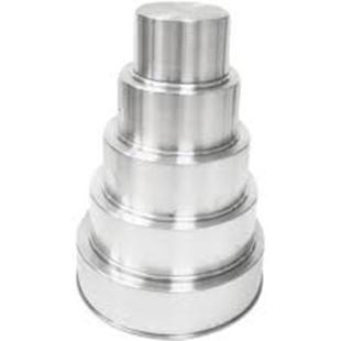 Kit Forma Redonda Alta 5 PÇS em Aluminio – Margepan Assadeiras