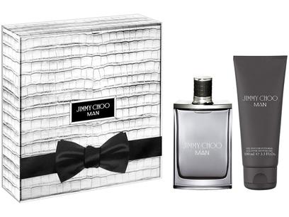 Kit Perfume Jimmy Choo Man Masculino Eau de Toilette 50ml com Shower Gel 100ml