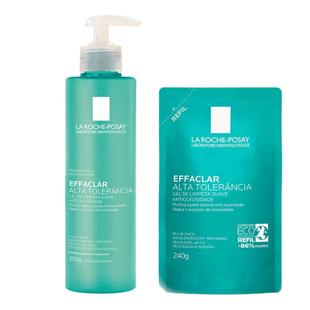 La Roche Posay Refil Effaclar Alta Tolerância Kit - Gel de Limpeza Facial + Refil - La Roche-Posay
