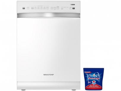 Lava-Louças Brastemp BLF14 A 14 Serviços – Painel Touch Screen + Detergente Finish Tabs
