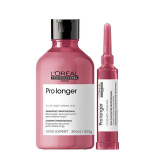 LOreal Professionnel Pro Longer Kit - Shampoo + Ampola - L'Oréal Professionnel