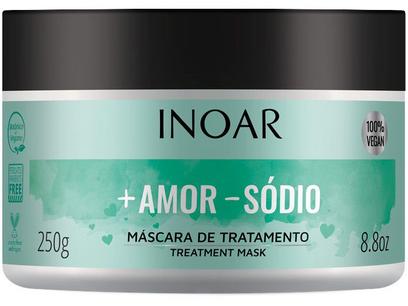 Máscara de Hidratação Inoar + Amor – Sódio – Óleo de flor de Bananeira 250g