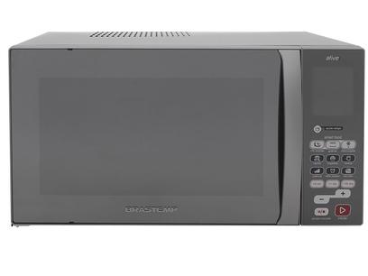 Micro-ondas Brastemp 38L Espelhado com Grill – Ative! BMJ38 ARANA