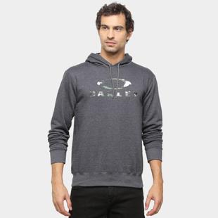 Moletom Oakley Camo Hoodie Masculino Preto