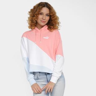 Moletom Puma Power Cat Capuz Feminino