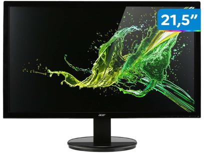 Monitor Widescreen Acer K222HQLB 21,5” - Full HD TN HDMI VGA