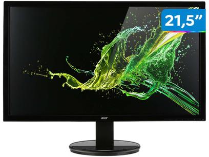 Monitor Widescreen Acer K222HQLB 21,5” - Full HD TN HDMI VGA