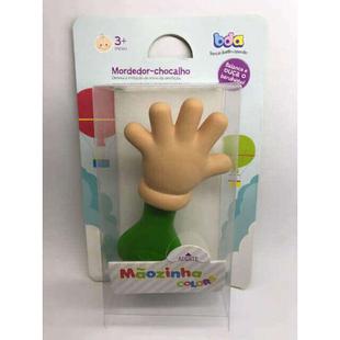 Mordedor Chocalho Maozinha Colors 002287 Toyster VERDE - 1