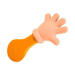 Mordedor Chocalho Mãozinha Colors Laranja - Toyster