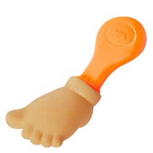 Mordedor-Chocalho Pezinho Colors - Laranja - Toyster