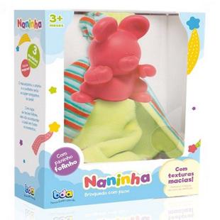 Mordedor Com Pano Naninha Coelhinho Toyster