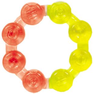 Mordedor de água argola Buba amarelo/vermelho