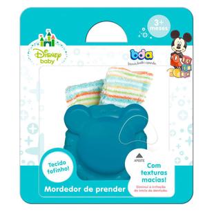 Mordedor De Pulso Disney Baby Rosa Ou Azul Bda - Toyster Azul