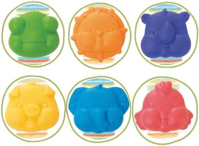 Mordedor Infantil Bochechudos C/CHOCALHO de PULS - Toyster