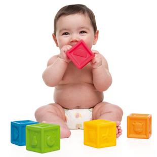 Mordedor Infantil Cubinhos Divertidos - Toyster