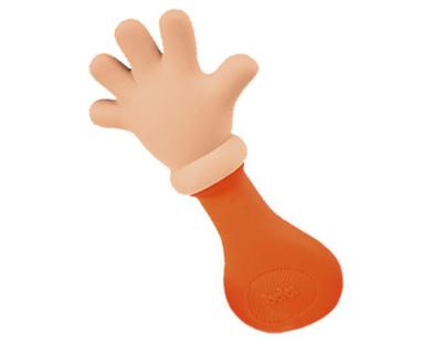 Mordedor para Bebê com Chocalho Mãozinha Laranja 2287 Toyster