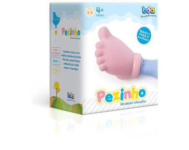 Mordedor para Bebê com Chocalho Pezinho 1493 Toyster