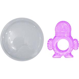 Mordedor Pinguim com Case Rosa - Buba