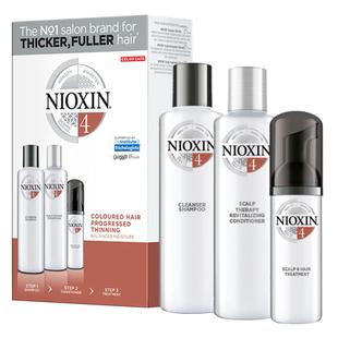 Nioxin Trial Kit Sistema 4 – Shampoo + Condicionador + Leave-in