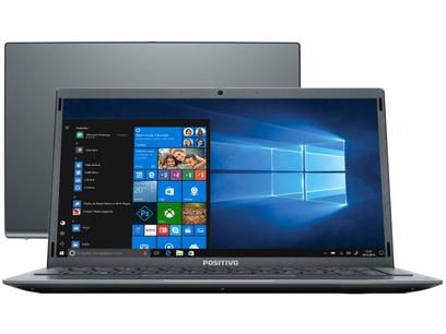 Notebook Positivo Motion Gray C4128E Intel Celeron – Dual-Core 4GB 128GB SSD 14.1” LED Windows 10