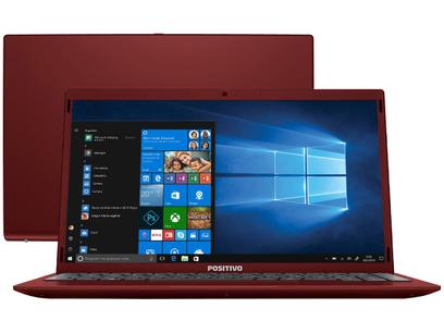 Notebook Positivo Motion Red Q464C Intel Atom – Quad-Core 4GB 64GB eMMC 64GB Nuvem 14,1” LED