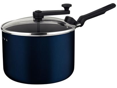 Panela Pipoqueira Tramontina Antiaderente - de Alumínio 3,5L 20cm Azul Ravena