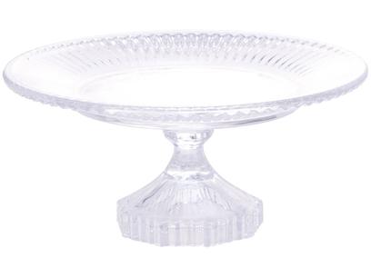 Prato para Bolo de Cristal Lyor Redondo - Renaissance 18,6cm