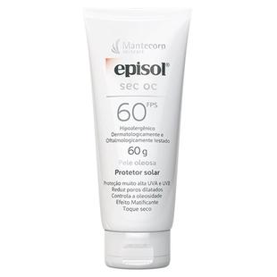 Protetor Solar Facial Episol SEC OC FPS 60