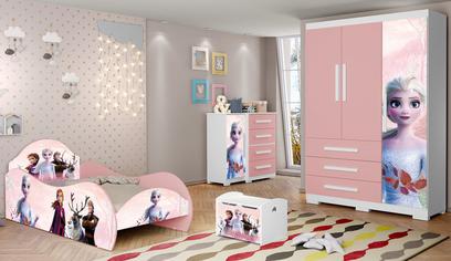Quarto Infantil Frozen - Loja Tigus Rosa