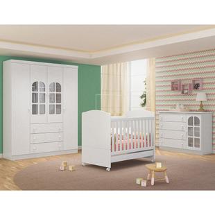 Quarto Infantil Peternella Pérola Branco