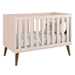 Quarto Infantil Retro Alice com Berço Americano Theo Rose - PR Baby