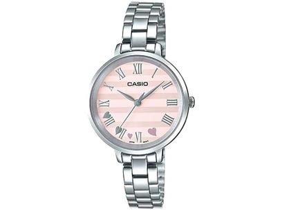Relógio Feminino Casio Analógico Collection LTP-E160D-4ADF Prata