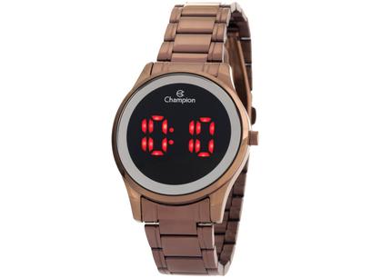 Relógio Feminino Champion Digital Esportivo - CH48046R Marrom