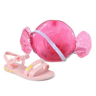 Sandália Infantil Barbie + Bolsa Candy Bag Feminina - Grendene Kids